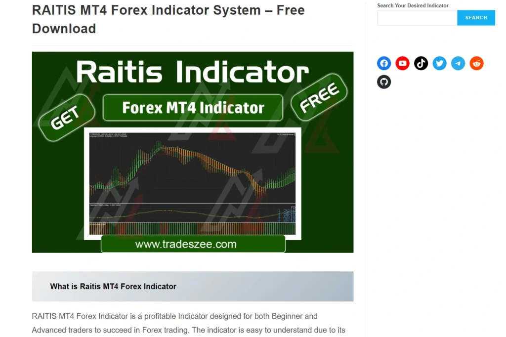 find indicators and download them - tradeszee steps guide